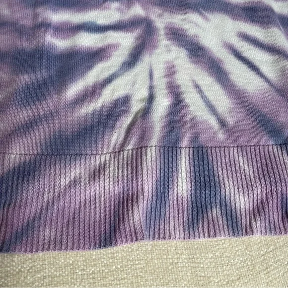 Design History woman tie dye purple white sweater size s - Picture 11 of 13